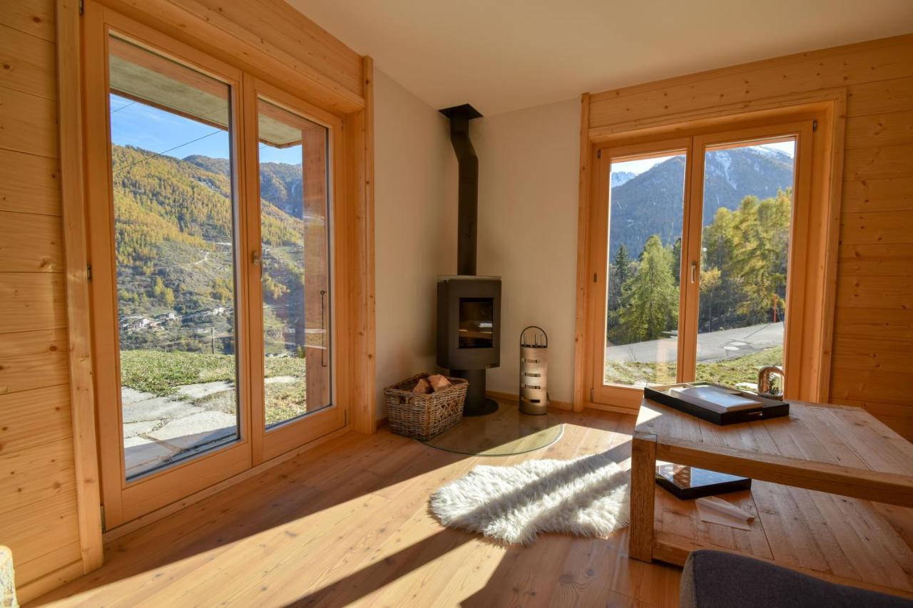 Villa Chalet Le Cerf - Newly Build - Wow Views! La Tzoumaz Exterior foto